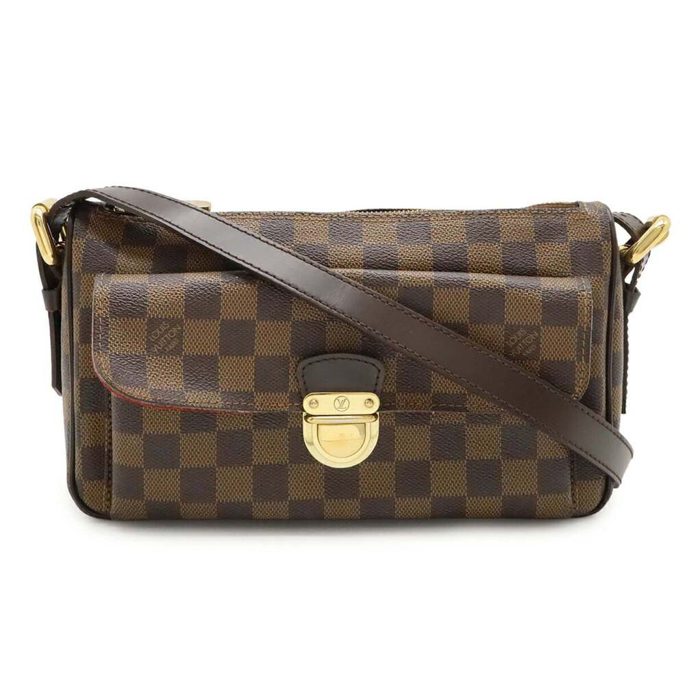 LOUIS VUITTON Authentic Brown Damier Shoulder Bag - Picture 2 of 10